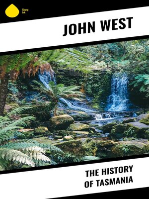 cover image of The History of Tasmania